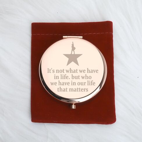 WUSUANED Musical Star Makeup Mirror Musical Lover Gift Theatre Inspired Mirror Drama Lover Gift in Saudi Arabia