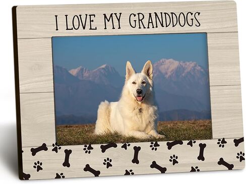 DUXMNAMG Dog Dad Gifts 4x6 Picture Frame, Best Dog Dad Gift Photo Frame, Dogs Picture Frame for Dad, Gifts for Dogs, Best DogDad Ever Picture Photo Frames for Desk Decor in Kuwait