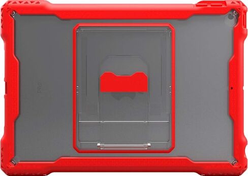 MAXCases Shield Extreme-X2 Case Protects iPad 9/8/7, Provides Unlimited Viewing Angles - Slim Rugged Shock-Absorbing Silicone, Screen Cover, Rigid Back Panel (10.2-inch) (Grey Bumper; Black Bezel) in Saudi Arabia