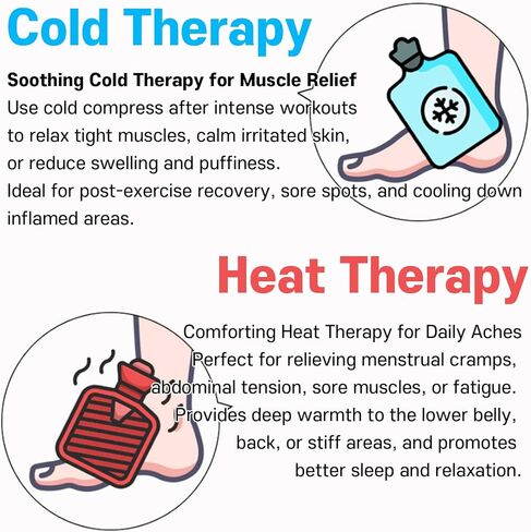 Korea Himedi Premium Reusable Redclay Square Pack Warmer Heater Microwave Heating Pad Hot & Cold Therapy Pack with Natural Clay Body Relief - Shoulder, Ankles, Back and Knee Pain 100% Cotton Cover in Saudi Arabia