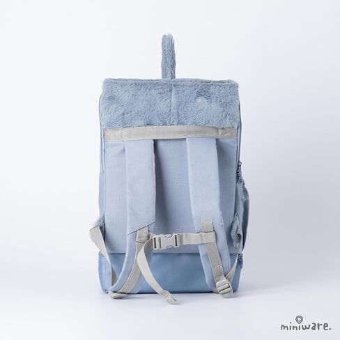 Miniware Kai the Shark My First Pac Pac - حقيبة ظهر 2 في 1 وحقيبة غداء - حقيبة ظهر معزولة للأطفال مع حقيبة غداء مرفقة - متينة وقابلة للتعديل ومريحة للأعمار من 3 سنوات فما فوق in Kuwait