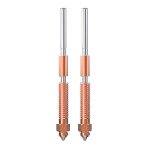 فوهات K1C للترقية الرسمية من Creality، مجموعة فوهات طابعة ثلاثية الأبعاد سريعة التبديل، سبائك نحاسية وفوهة فولاذية صلبة مناسبة لطابعات Creality K1C/ Ender 3 V3/ Ender 3 V3 Plus ثلاثية الأبعاد (قطعة واحدة، 0.4 مم) in Kuwait