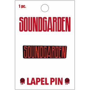 دبوس معدني لطية صدر السترة يحمل شعار C&D Visionary Soundgarden، أحمر، أسود in Saudi Arabia