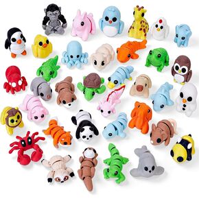 24 حزمة من هدايا عيد الحب من Aousin للأطفال في الفصول الدراسية، حيوانات مطبوعة ثلاثية الأبعاد مع علامات تعليق لعيد الحب للمدرسة، تبادل هدايا عيد الحب في الفصل، هدايا حفلات عيد الحب، حوافز الفصول الدراسية in Kuwait