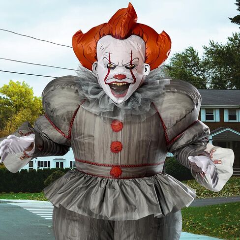 فيلم Rubies IT: زي Pennywise القابل للنفخ للبالغين، مقاس واحد للجنسين in Saudi Arabia