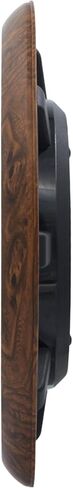 Seiko QHA014BLH Faux Wood Wall Clock, Brown, 13 Inch in Saudi Arabia