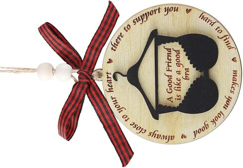 Friendships Hanging Ornament Friends Christmas Ornaments for Women Gifts for Best Friend Xmas Tree Round Decorations in Saudi Arabia