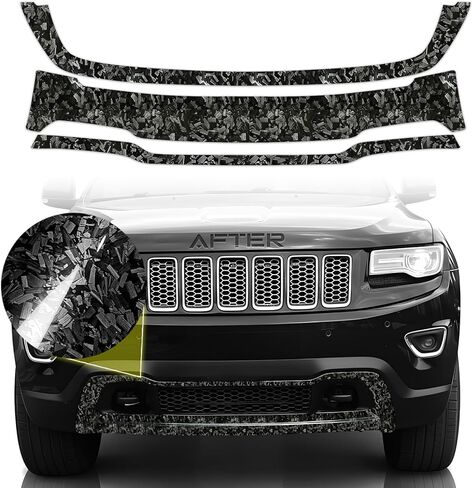 نافذة جانبية Chrome Delete Vinyl Wrap Proplay For For 2011-2021 Jeep Grand Cherokee مع تعتيم فيلم Gloss Black Kits Accessories in Kuwait