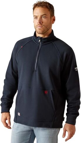 ARIAT mens Fr Primo Fleece 2.0 1/4 Zip Sweater in Saudi Arabia