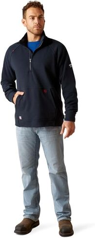 ARIAT mens Fr Primo Fleece 2.0 1/4 Zip Sweater in Saudi Arabia