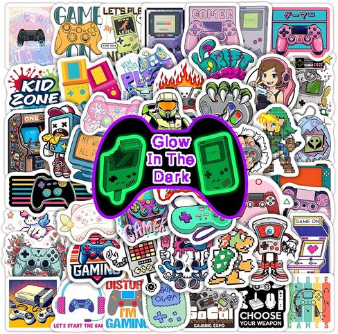 70 Pcs Glow in The Dark Adventure Hiking Camping Water Bottle Stickers, Waterproof Vinyl Wilderness Nature Travel Wildlife Laptop Decals, Summer Camp Sticker for Teens Adults Kids in Kuwait