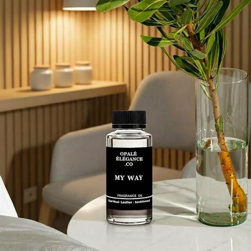 زيت عطري فاخر 150 مل من ماي واي - مزيج ناشر للعلاج العطري بالفندق مع خشب الصندل المورق والأرز الدافئ والسوسن الناعم - رائحة طويلة الأمد لغرفة النوم والمكاتب ومساحات المعيشة - مستوحاة من فندق وان ميامي in Saudi Arabia