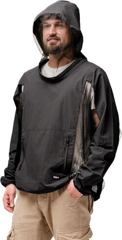 Mosquito Jacket, Durable Bug-Proof Jacket with Adjustable Hood & Pocket, Summer Adventures Mosquito Proof Clothing in Saudi Arabia