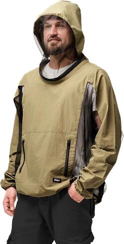 Mosquito Jacket, Durable Bug-Proof Jacket with Adjustable Hood & Pocket, Summer Adventures Mosquito Proof Clothing in Saudi Arabia