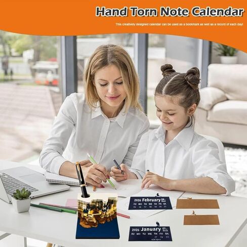 3D Memo Pads Calendar 2025 ، Magic Castle 3D DIY Memo Memo Pad with Lights ، Time Piece Calendar 2025 Tear Away Corving Diy Post Post Craft (Magic Castle) in Saudi Arabia