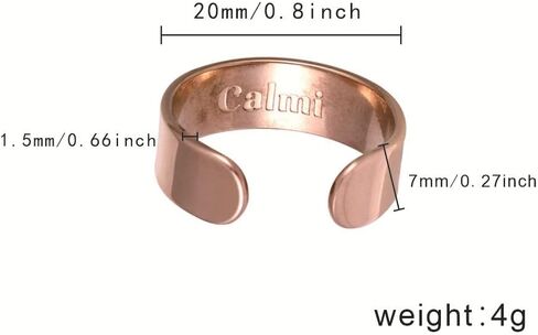 NIQIPOK Vayro Ring, Original Mgntc Wellness Rings for Women and Men Lymphatic Drainage Adjustable Stainless Steel Lymphatic Vitality Magneti Rings Anti Snoring Migraine Relief Jewelry in Saudi Arabia