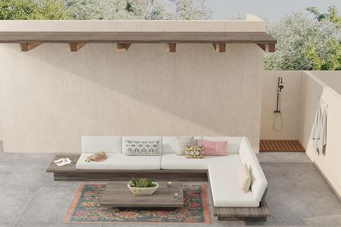 Mad Mats Wildflower Outdoor Rug, Reversible Plastic Mat (Hunter Green, 4' x 6') - UV Resistant, Water Repellant, 100% Recycled Material in Saudi Arabia
