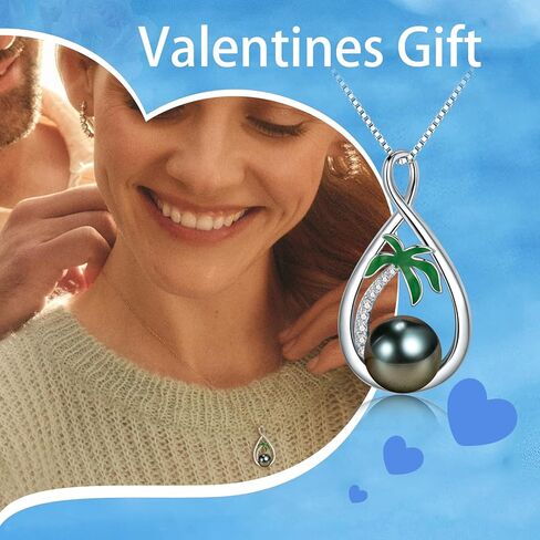 NONNYL Birthday Gifts for Women Wife Gift Anniversary,Pearl Necklace, Mothers Day Gifts for Mom Wife Women Jewelry Gift, Christmas Valentine's Day for Her in Saudi Arabia