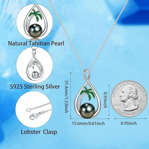 NONNYL Birthday Gifts for Women Wife Gift Anniversary,Pearl Necklace, Mothers Day Gifts for Mom Wife Women Jewelry Gift, Christmas Valentine's Day for Her in Saudi Arabia
