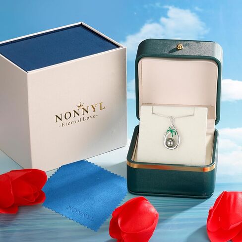 NONNYL Birthday Gifts for Women Wife Gift Anniversary,Pearl Necklace, Mothers Day Gifts for Mom Wife Women Jewelry Gift, Christmas Valentine's Day for Her in Saudi Arabia