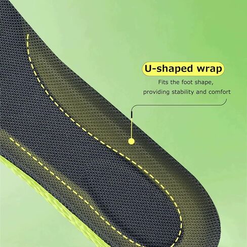 ZHENICH Insole for Men Memory Foam insolesoft Cloud Insole Cushion Shock Absorbinginsole for Women Breathable and Helps Prevent Tired Deodorizing Insert for Sports,Hiking（XL） in Saudi Arabia