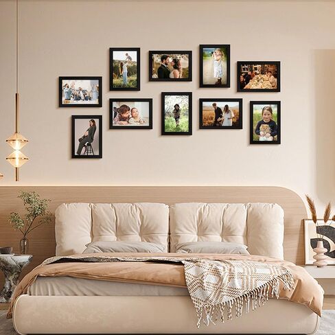 4x6 Picture Frame, Black 4x6 Photo Frames for Wall Hanging or Tabletop Display in Saudi Arabia