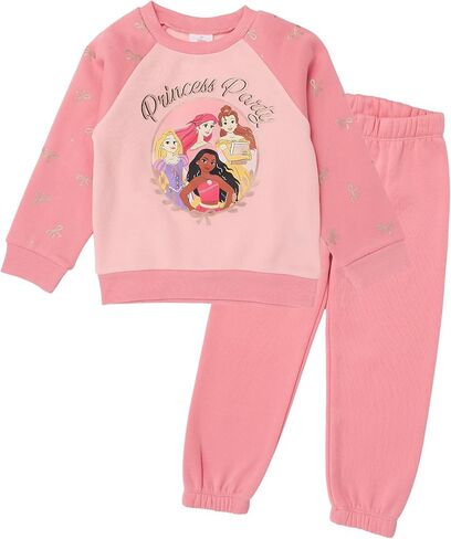Disney Princess Toddler Girls Crewneck Sweatshirt and Jogger Pants Set in Saudi Arabia