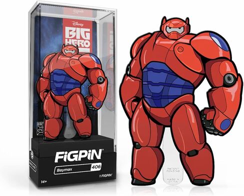 FiGPiN Classic Disney - Baymax [Armor] #406 Big Hero 6 3" Enamel Collector Pin in Kuwait