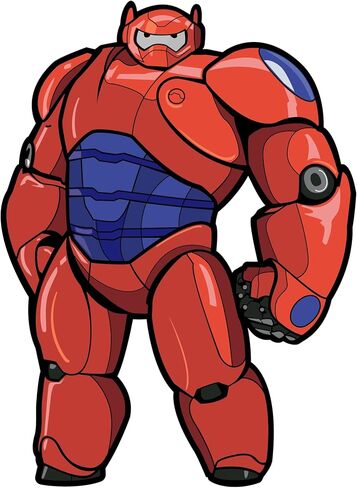 FiGPiN Classic Disney - Baymax [Armor] #406 Big Hero 6 3" Enamel Collector Pin in Kuwait