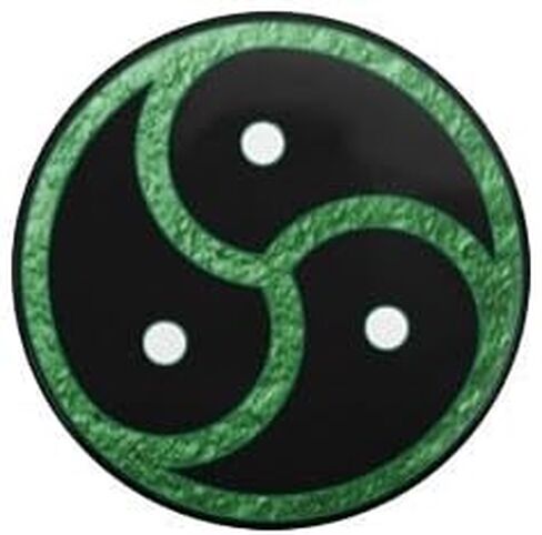 CafePress GREEN BDSM Emblem Symbol 1" Round Mini Button Pin in Kuwait