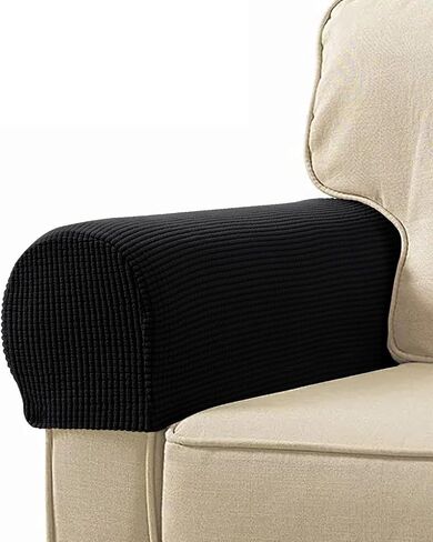 2 Pack Chair Arm Covers, Stretch Couch Arm Covers Recliner Arm Covers in Saudi Arabia