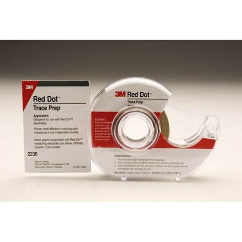 3m Red Dot Trace Prep 3/4" X 196" (18/1mm X 5m) - موديل 2236 - لفة 1 in Kuwait