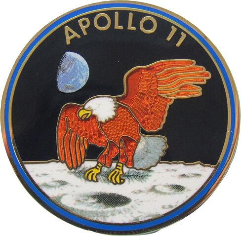 Apollo 11 Lapel Pin Official Nasa Edition "The Eagle Has Landed" Buzz Armstrong in Saudi Arabia