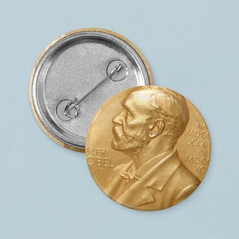 CafePress Nobel Peace Prize 1" Round Mini Button Pin in Kuwait