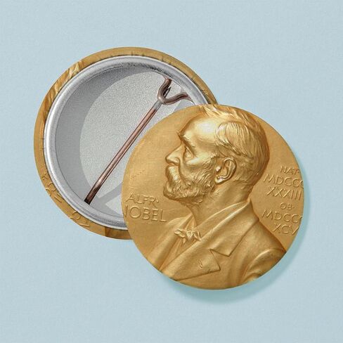 CafePress Nobel Peace Prize 1" Round Mini Button Pin in Kuwait