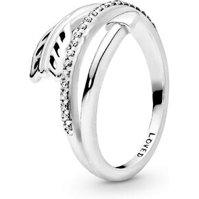 PANDORA Jewelry Wrap-Around Arrow Cubic Zirconia Ring in Sterling Silver, Size 4.5, No Box in Saudi Arabia