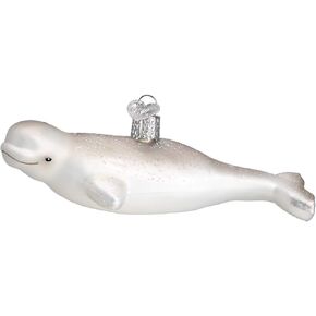Old World Christmas Beluga Whale 5.5 x 2 in Saudi Arabia