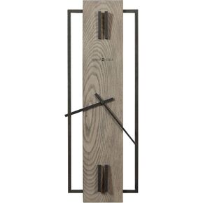 ساعة حائط كبيرة الحجم من Howard Miller Cement City II 549-545 - إطار من الحديد المطاوع بلمسة نهائية باللون الرمادي الفحمي، لوحة نهائية باللون الرمادي على شاطئ البحر، ديكور منزلي حديث، حركة كوارتز in Kuwait