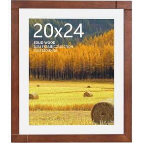 FOLANCRA A2 Picture Frame, 16.5 x 23.5 Frame, Large Poster Frame, Teak Wood Gallery Poster Frame for Photos/Artworks/Poste in Saudi Arabia