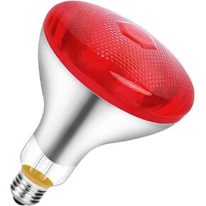 Glodjossy Infrared Light Blub, 275W Near Infrared Red Heat Lamp Blub, E26/E27 Socket, 110V in Saudi Arabia