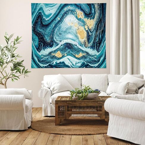 Wall Hanging Tapestry Decorative Forest Sunset Nature Landscape Fabric Art for Bedroom Dorm Living Room Home Décor in Saudi Arabia
