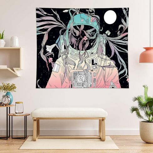 Wall Hanging Tapestry Decorative Forest Sunset Nature Landscape Fabric Art for Bedroom Dorm Living Room Home Décor in Saudi Arabia