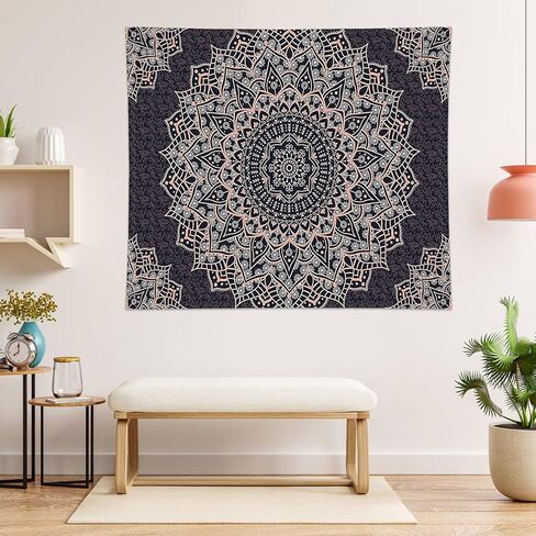 Wall Hanging Tapestry Decorative Forest Sunset Nature Landscape Fabric Art for Bedroom Dorm Living Room Home Décor in Saudi Arabia