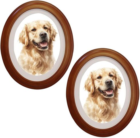إطار صورة بيضاوي من Levoberg مقاس 8 × 10 إطارات صور بيضاوية خشبية لإطار صورة ظلية للجدار إطار صور كلاسيكي للتركيب على الحائط مع مسمار سلس لديكور المنزل معرض الفن 1 حزمة أسود in Kuwait