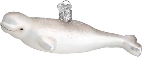 Old World Christmas Beluga Whale 5.5 x 2 in Saudi Arabia