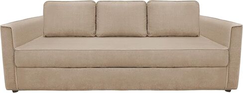Couch Cover ONLY! for IKEA Friheten 3 Seat Sofa Bed Sleeper, Sofa Covers for Small Couch, Sofa Slipcovers for Living Room with Cushion Covers (989-5) in Saudi Arabia