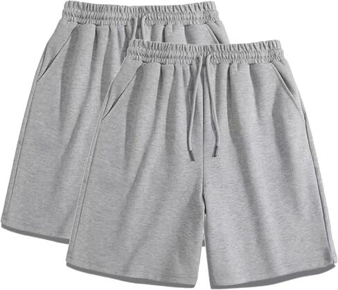 PLJILE HZRMY mens pajama shorts,mens sleep shortss, pajama shorts men,lounge shortss,2-pack with pockets in Saudi Arabia
