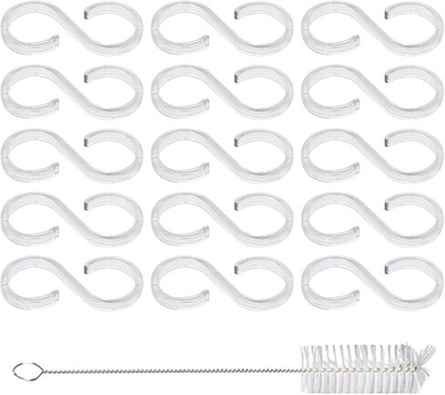 DUZFOREI 8Pcs Test Tube Vase Decorative Glass Flower Vase Hinged Flower Vases Test Tube Hinged Bud Test Tubes Vases Propagation Station Plant Holder Tubos for Home Balcony Wedding Decor in Saudi Arabia