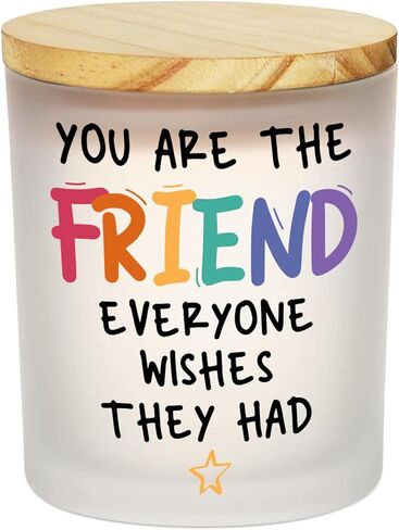 ARVEXO Galentines Gifts for Friends - Vanilla Lavender Pink Candles 10 oz - Best Friend Birthday Gifts for Women Friendship Female Her, Long Distance Galentines Day Gift for Woman BFF Bestie in Saudi Arabia