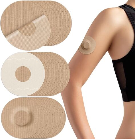 30PCS Adhesive Patches-Waterproof Dexcom G7 Over Patch for CGM Sensor-Waterproof & Sweatproof Cover for Continuous Glucose Monitor Sensor in Saudi Arabia